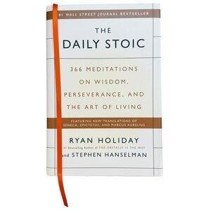 The Daily Stoic by Ryan Holiday Hardcover Book
